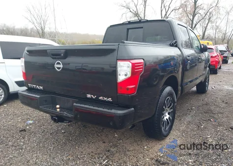 2024 Nissan Titan Sv 4X4 из США, поврежденный, VIN 1N6AA1EC0RN112546